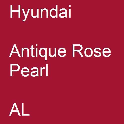 Hyundai, Antique Rose Pearl, AL.